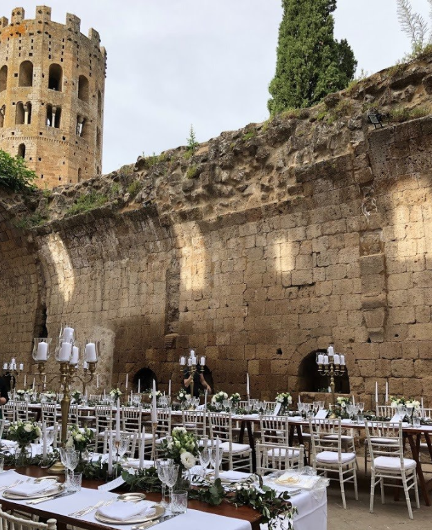 10 of the best wedding venues in Italy - La Badia di Orvieto